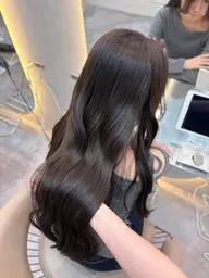 ヘアカラー➕超音波アイロントリートメント💗⟡.·*.