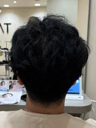 メンズカット➕パーマ