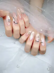 長さだし+☁️アート4本☁️