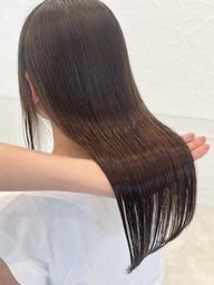 【縮毛履歴なしの人限定】酸性ストレート+TR+チェックカット