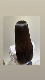 繰り返すほどキレイに◎ ''上品な艶と柔らかさを実感''髪質改善ヘアエステのみ¥6,930[蟹江]