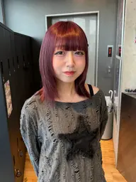 💝基本メニュー💝全頭ケアブリーチ➕カラー➕1stepトリートメントロング料金なし(•̆ꈊ•̆ )🥨