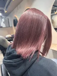 ブリーチなしワンカラー