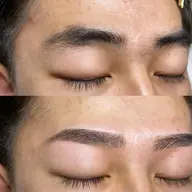 メンズアイブロウワックス+間引き