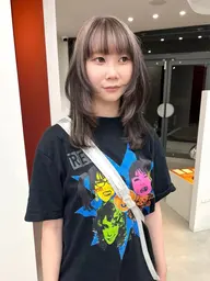 カット+デザインカラー+カラー+バイカルテTR ¥24000→¥20500 💡デザインなどで追加料金もございます