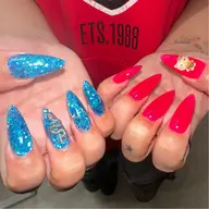 🦋【アクリルスカルプ】ワンカラーorラメグラ🦋オフあり
