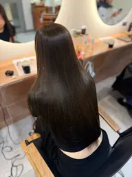 ☆平日限定☆【 ワンカラー(ブリーチなし)＋シルクトリートメント 】🎀🩰