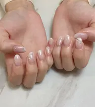 上品美爪✨ベイビーブーマー👶🤍/オフィスネイル人気No.1⭐️/オフ込み