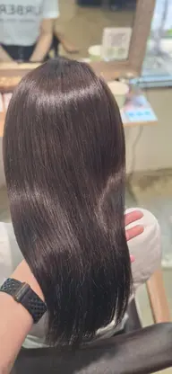 透明感ワンカラー+炭酸ヘッドスパ✨