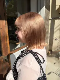 bleach+color+3step treatment