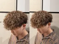 【人と被りたくない人必見‼️】cut+color+メッシュ+perm✨️