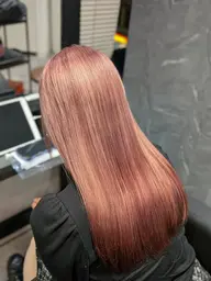 🧡 ブリーチ➕️カラー ブリーチ有りダブルカラー(暖色)🧸𖤐´-