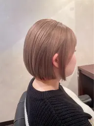 【ショートカット✂️➕カラー💖】大人の透明感カラー🫧