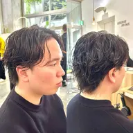 抜け感&髪ケア⭐️メンズカット&ニュアンスパーマ&oggioto 12stepトリートメント✨