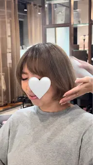 【白髪をぼかす】🤍ベビーライツハイライト🤍(ハイライトフル+全体カラー)