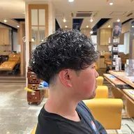 カット+パーマ+ヘッドスパ