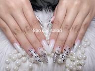 【ハンド】⭐️【チップ長さだし】⭐️✨持ち込みデザイン パーツ/アート6本🩷¥10980
