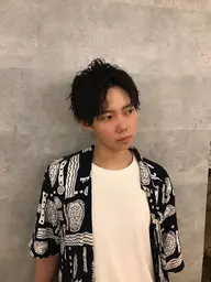 メンズカット+カラー+クイックヘッドスパ