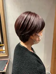 カット+リタッチカラー 2㎝以上切らせてくれる方✂︎