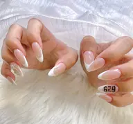 チップ長出し10本+フレンチネイル🌟(オフなし)⭐️