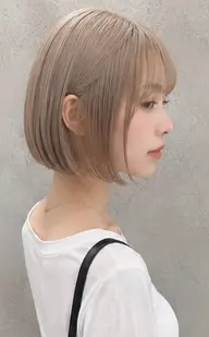 ダブルカラー+プレミアムリペアTR/髪質改善/縮毛矯正/レイヤーカット/ボブ