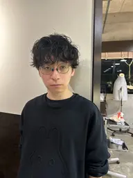 メンズカット💇マッシュ/センターパート