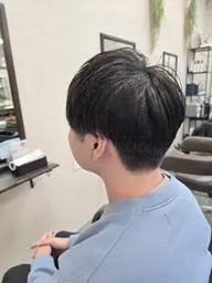 🫧メンズカット+トリートメント+シャンプーブロー 髪に優しいケア付き基本セット。🫧