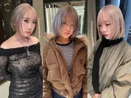⚠️高リスク⚠️安心安全なWhite color💖リタッチも⭕️ホワイト・ハイトーン・ブリーチ・ダブルカラー・難波
