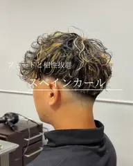 《メンズ限定》カット×メッシュ