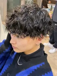 【メンズ】✂️🌀カット➕スパイラルorツイストスパイラルパーマ✂️🌀