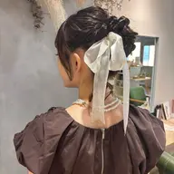 🤍【お呼ばれ】🤍ヘアセット♡♡※時間外の予約も可能です(1 時間毎¥1100)ご相談ください☑️