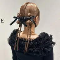 hair set 🦢【 結婚式/パーティ向けのセット...♡ 】