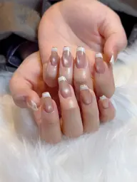 【New!スタッフ初回】★マグベースカラーフレンチネイル🌷(フィルイン込み)