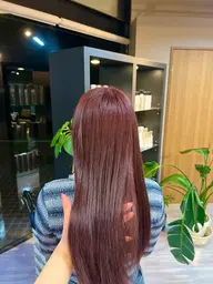 50%off🪽ブリーチなしダブルカラー(暖色系)🍇ロング料金価格設定♡ ̖́-