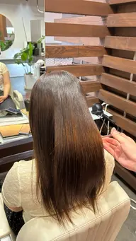 ストレートパーマ+トリートメント