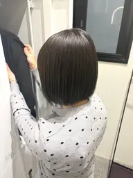 🎀🪙ボブカット+内部補修トリートメント