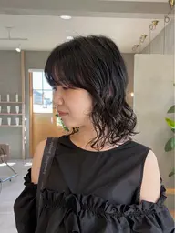 🌀カット+デジタルパーマ(ロング料金+1100〜)(レディースのみ)