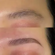 【眉×全顔】大人気️🩵HBL×全顔WAXのフルセット💋(間引きメイク、鎮静パック込)