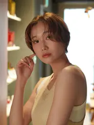 ✨骨格診断💇‍♀️✨似合わせカット＋オーガニック９２％カラー＋オージュア4ステップトリートメント ¥14850