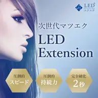 人気🔥🔥🔥[healtthy]LEDエクステ+パーマ/フラットラシュウ120本