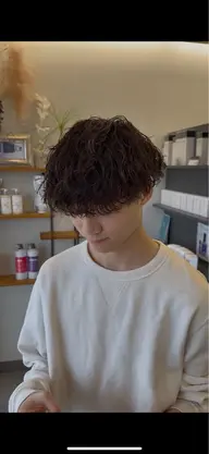 メンズカット➕眉カット(シャンプー、ブロー付き)