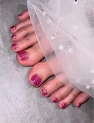 限定数名様オフありワンカラーフッドネイル⭐︎＋500円でマグネット・フラッシュに変更可能💖