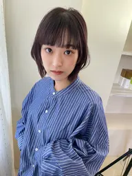 【平日限定】透明感カラー+カット+艶トリートメント