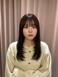 🤍梅雨前おすすめ🤍ナチュラル美髪ストレート✨