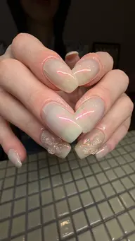 【オフ無料★】💟シンプルアート💟(10本、グラデ/ミラー/オーロラ/マグ/フレンチ)