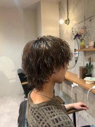 カット✂️+波巻きパーマ🌊🌊