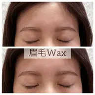 まつ毛パーマ+眉毛Wax脱毛のセット/ビューラーいらずで朝メイク時短