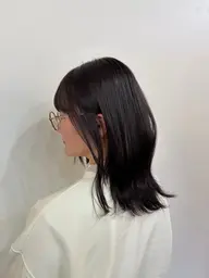【湿気対策☔️】前髪縮毛矯正+枝毛予防4stepトリートメント💝