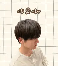 残り1名様限定価格✨メンズカット + 白髪染め対応ワンカラー🌱🌷