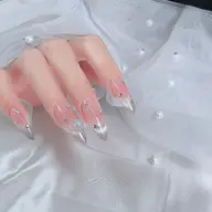 🎀hand🎀大人気♡10本長さだし♡ワンホンネイル♡マグフレンチ♡オフ無し